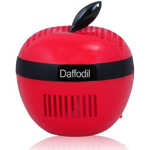 Daffodil UA03R USB Air Freshener - Ioniser / Carbon Dust Filter / Essential Oil Diffuser - Allergy and Asthma Reducing Air Purifier - Red *Also in Black: UA03B  Blue: UA03L and Green: UA03G* - B007X0SCBO